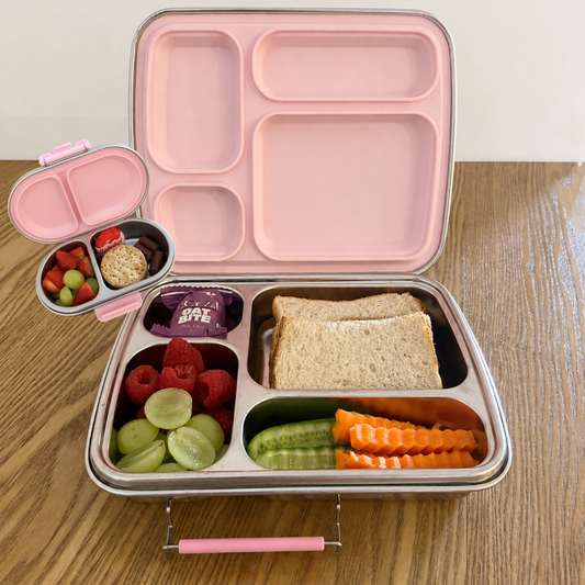 Lunchbox + Snackbox Bundle - Strawberry milk - Save 10%