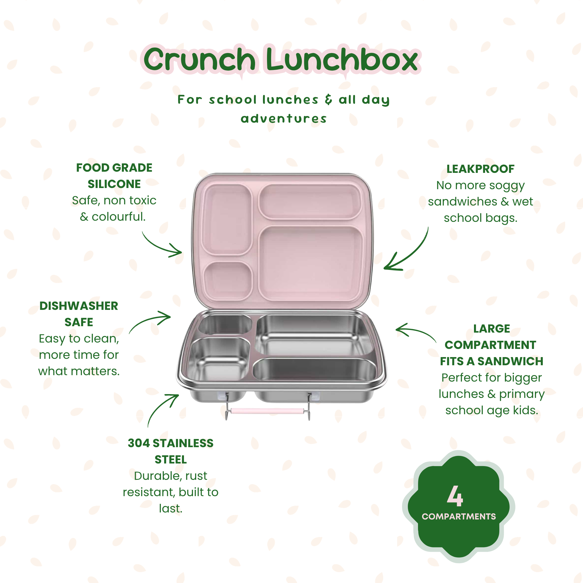 Lunchbox + Snackbox Bundle - Strawberry milk - Save 10%